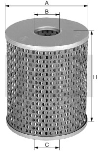 Mann-Filter P 932 (12) Fuel Filter P93212
