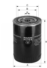 Mann-Filter W 11 106 Oil Filter W11106