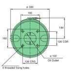 Mann Centrifuge FM600-21 Part No. 6899118701, 01187A
