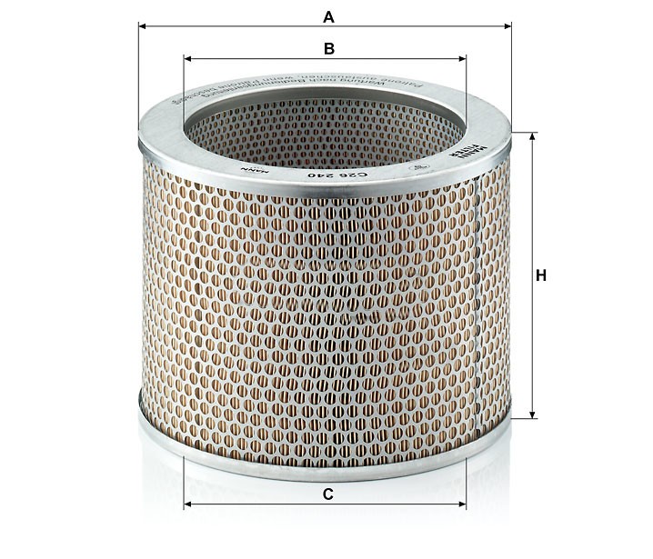 Mann C 26 240 Air Filter C26240