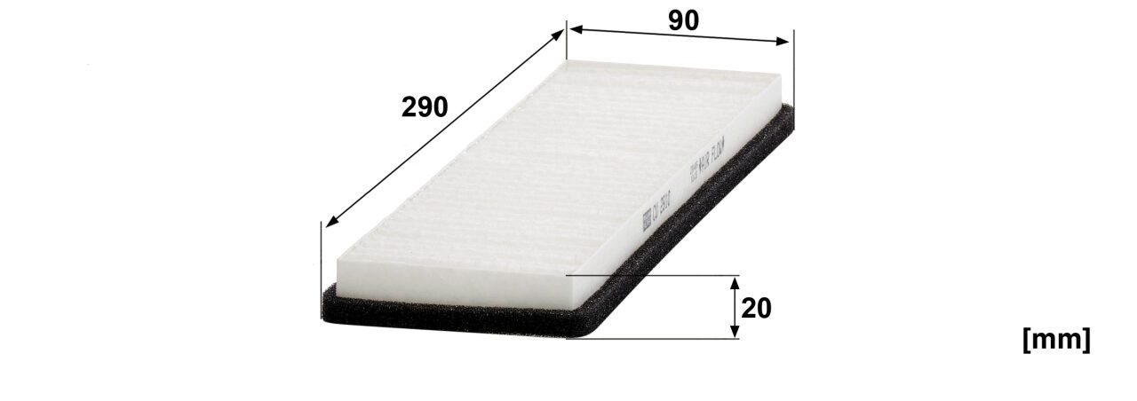 Mann CU 2910 Air Filter CU2910