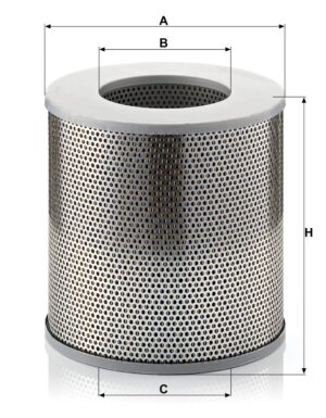 Mann H 25 444 Oil Filter H25444