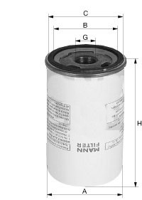 Mann LB 13 145/13 Air Oil Separator LB1314513