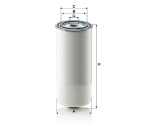 Mann LB 13 145/8 Air Oil Separator LB131458