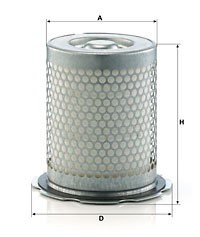 Mann LE 11 002 X Air Oil Separator LE11002X