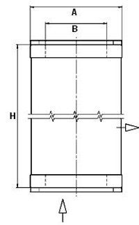 Mann LE 3005 Air Oil Separator LE3005