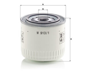 Mann W 913/1 Oil Filter W9131