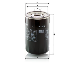 Mann W 1150/2 Hydraulic Filter W11502