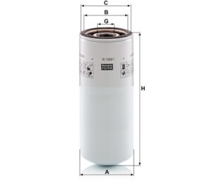 Mann W 1268/1 Hydraulic Oil Filter W12681