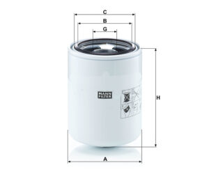 Mann W 14 005 Hydraulic Oil Filter W14005
