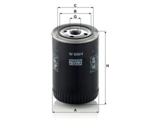 Mann W 936/4 Hydraulic Filter W9364