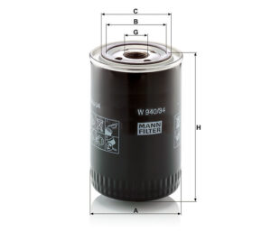 Mann W 940/34 Oil Filter W94034