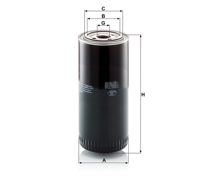 Mann Filter W 962/15 Hydraulic Filter