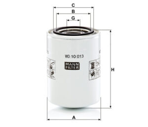 Mann WD 10 013 Hydraulic Filter WD10013