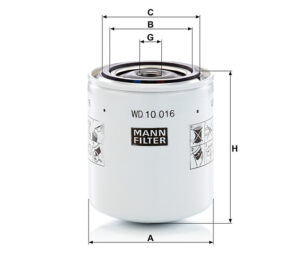 Mann WD 10 016 Hydraulic Filter WD10016