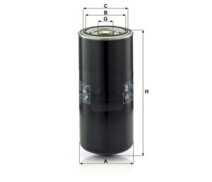 Mann WD 13 145/20 Oil Filter WD1314520