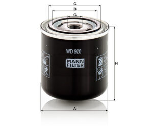 Mann WD 920 Hydraulic Filter WD920
