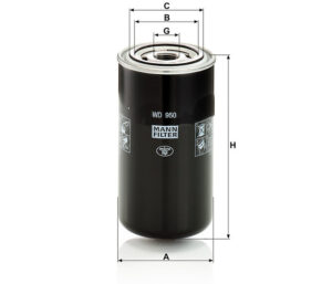 Mann WD 950 Hydraulic Filter WD950