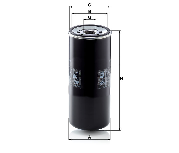 Mann WDK 11 102/13 Fuel Filter WDK1110213