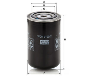 Mann WDK 9100/2 Fuel Filter WDK91002
