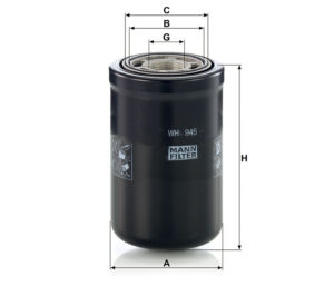 Mann WH 945 Hydraulic Filter WH945