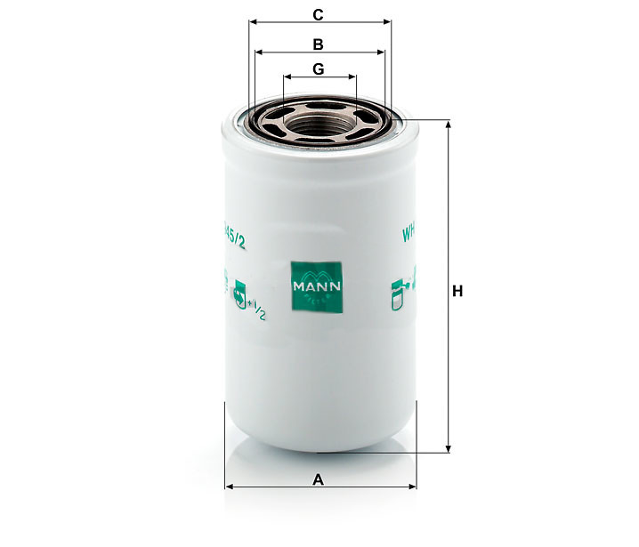 Mann WH 945/2 Fuel Filter WH9452