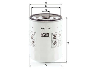 Mann WK 1144 Fuel Filter WK1144