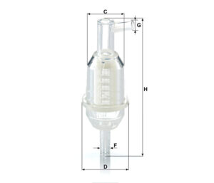 Mann WK 31/11 (10) Fuel Filter WK311110