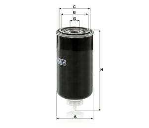 Mann WK 724/4 Fuel Filter WK7244