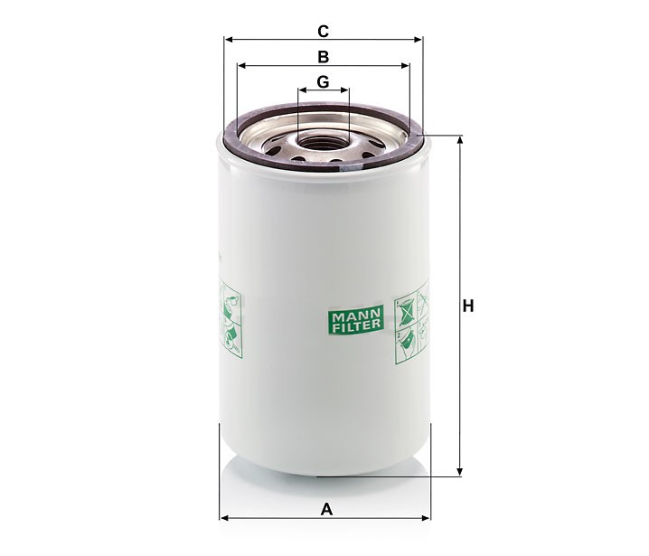 Mann WK 8001 Fuel Filter