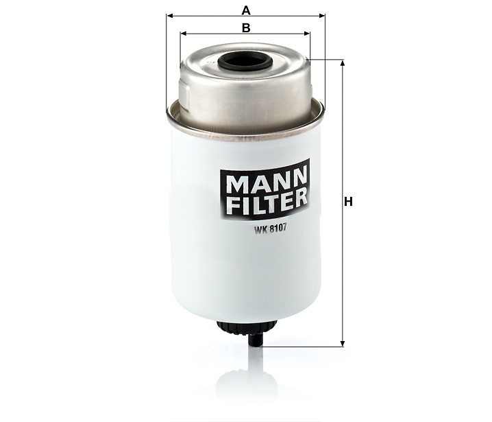 Mann WK 8107 Fuel Filter WK8107