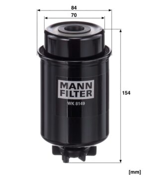Mann WK 8149 Fuel Filter WK8149