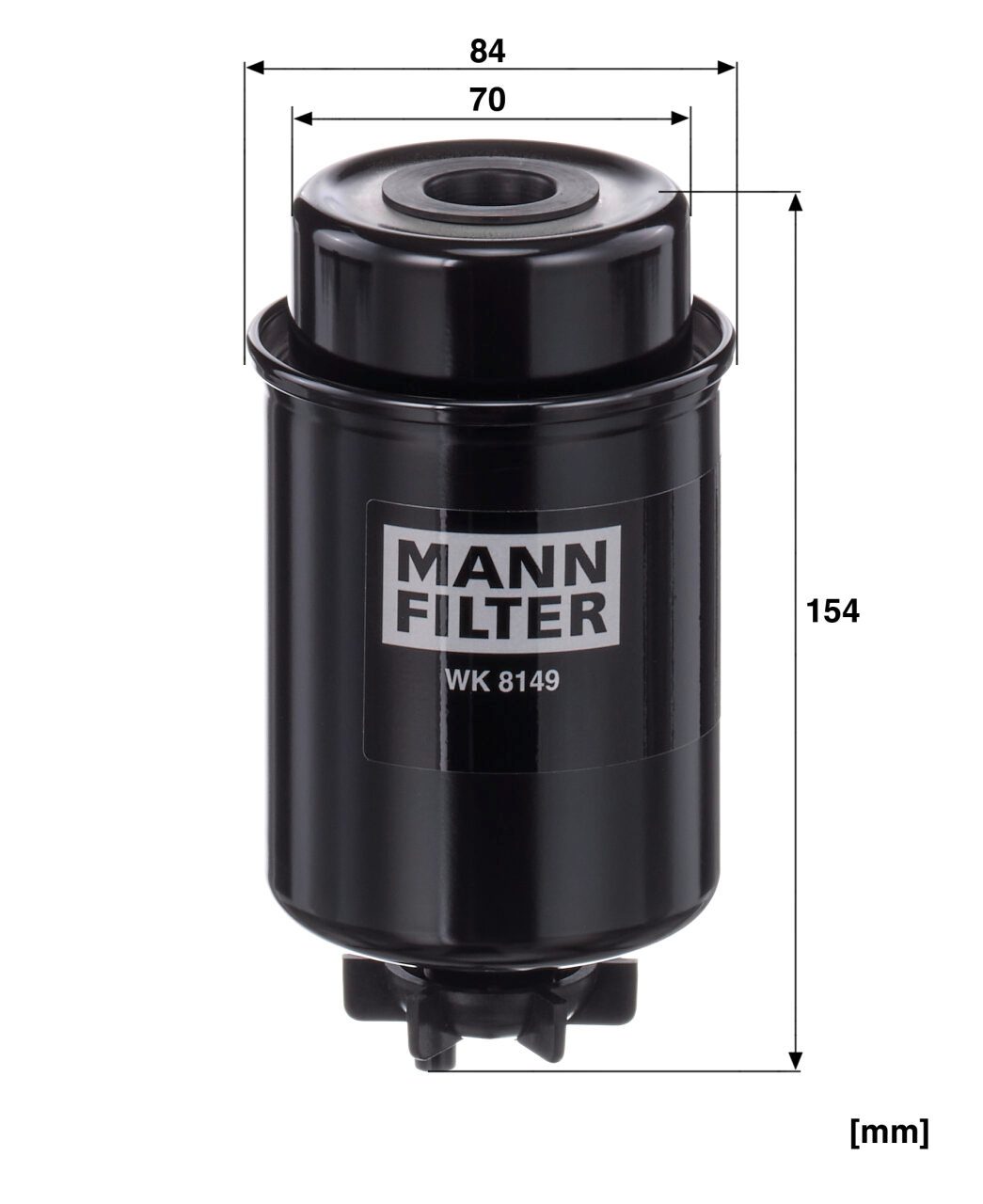 Mann WK 8149 Fuel Filter WK8149