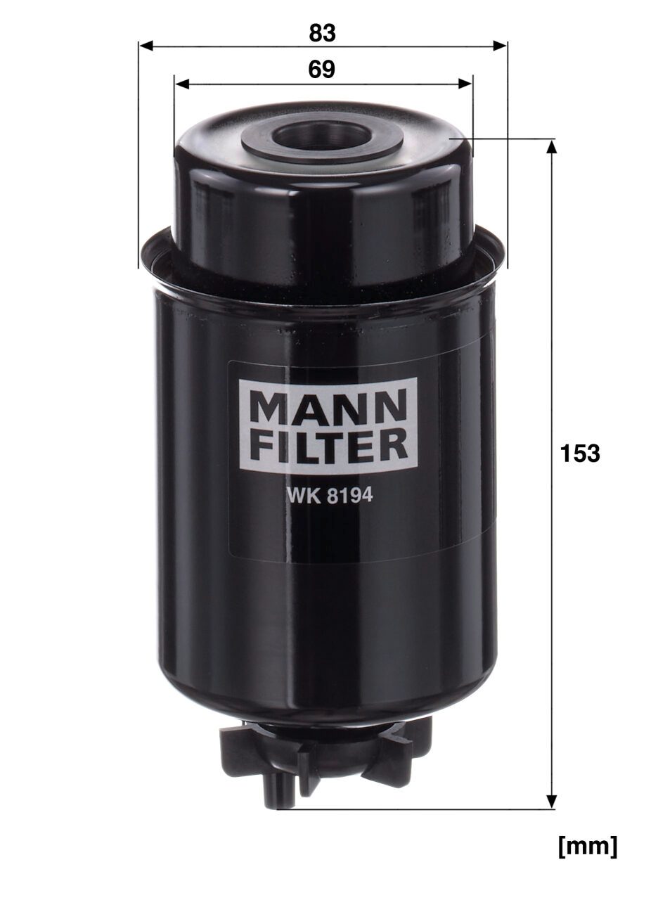 Mann WK 8194 Fuel Filter WK8194