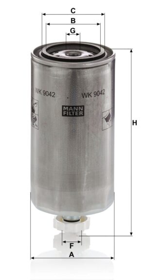 Mann WK 9042 X Fuel Filter WK9042X