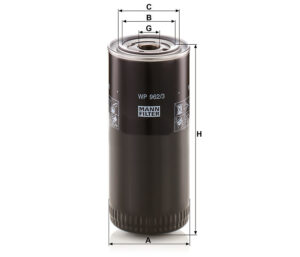 Mann WP 962/3 X Fuel Filter WP9623X
