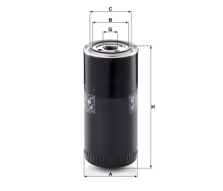 Mann W 962/14 Hydraulic Filter W96214