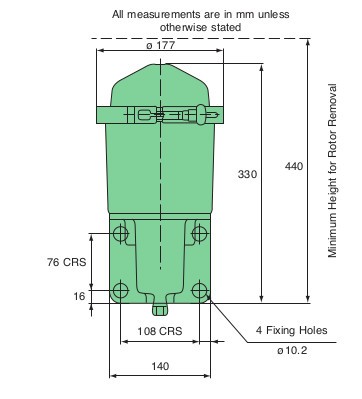 Mann Centrifuge FM090-LCB Part No. 6899139301
