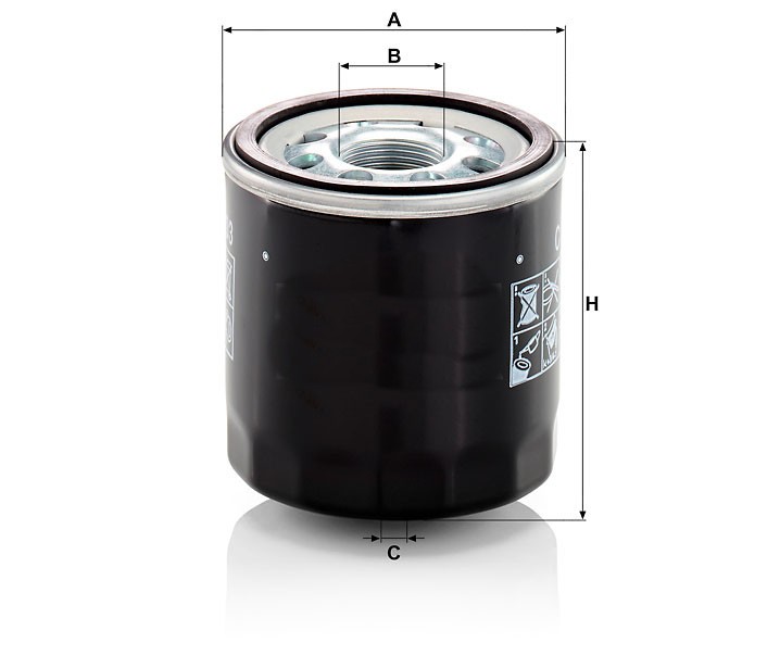 Mann C 7003 Ventilation Filter C7003