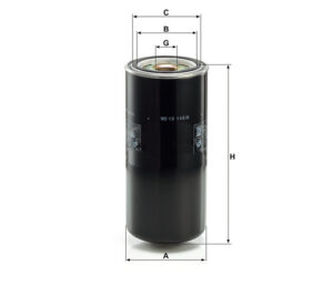 Mann WD 13 145/8 Hydraulic Oil Filter WD131458