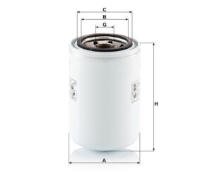 Mann WH 10 008 Hydraulic Filter WH10008