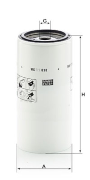 Mann WK 11 030 X Fuel Filter WK11030X