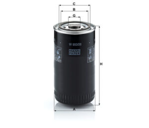 Mann W 950/39 Oil Filter W95039