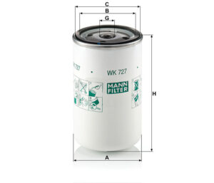 Mann WK 727 Fuel Filter