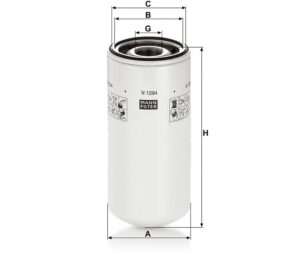 Mann W 1294 Oil Filter