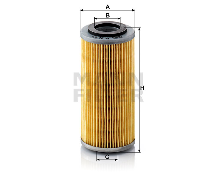 Mann H 827/1 n Lube Oil Filter H8271n