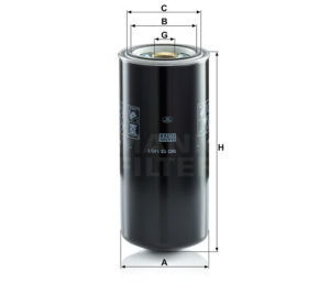 Mann WD 13 145/1 Lube Oil Filter WD131451
