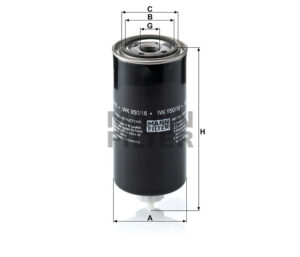 Mann WK 950/16 X Fuel Filter WK95016x