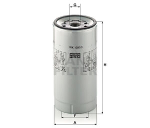 Mann WK 1080/6 X Fuel Water Separator Filter WK10806X