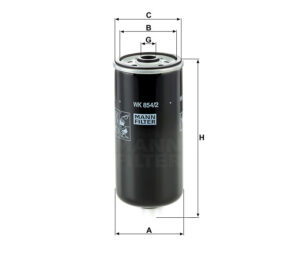 Mann WK 854/2 Fuel Water Separator Filter WK8542